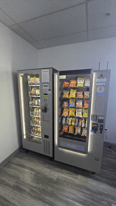 west palm beach free snack vending machine